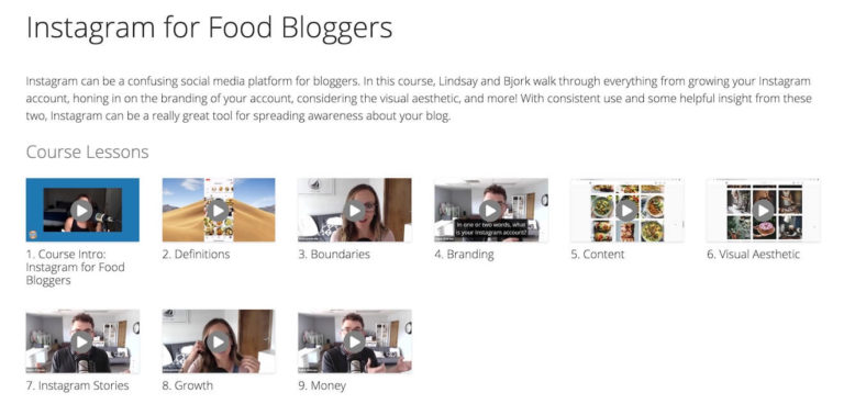 la food bloggers instagram